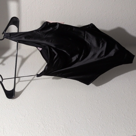 NEW Victoria's Secret So Sleek One Shoulder Bodysuit Black XL Contour Shaping - Picture 5 of 7